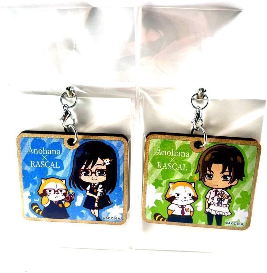 あの花〜&times;ラスカル ストラップ2個セット つるこ. Ver. ゆきあつVer.