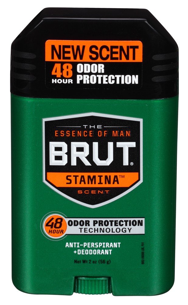 Brut Deodorant 2 Ounce Oval Solid Stamina (AntiPerspirant