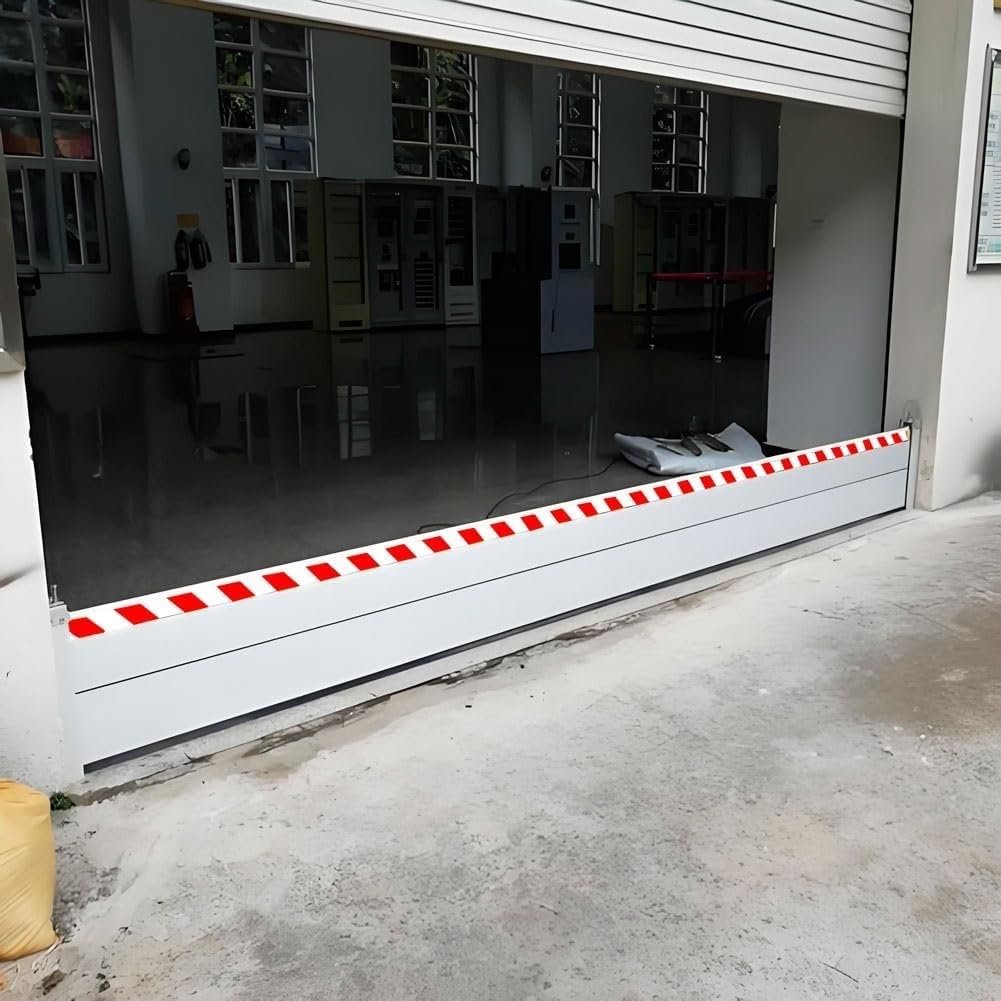 BarrièRe Anti-Inondation Pour Porte,BarrièRe De Protection Contre Les Crues,Barrières De Protection Contre Les Inondations Pour Garage, Mur Anti-inondation, Réutilisable Barriere Anti Inondation(240*4