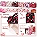 24 Pack Valentine's Day Treat Boxes Heart Prints Cardboard Box for Goody Cookie Holder Heart Tags and Twine, 6 x 3.5 x 3.5 Inches Sweet Party Favor Boxes for Mother's Day Women Classroom Supplies