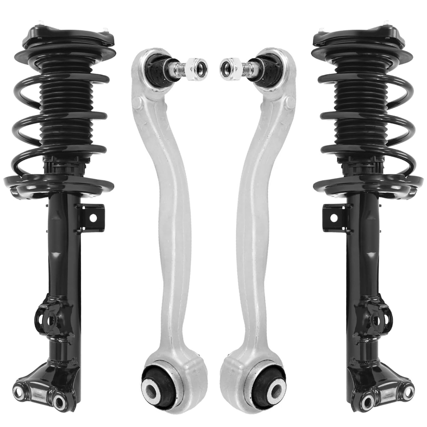 Detroit Axle - RWD Front Struts Kit for 2010-2014 Mercedes-Benz E350