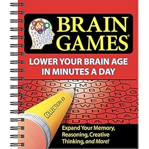 Brain Games #3: Lower Your Brain Age in Minutes a Day (Volume 3) Spiral-bound – December 15, 2007