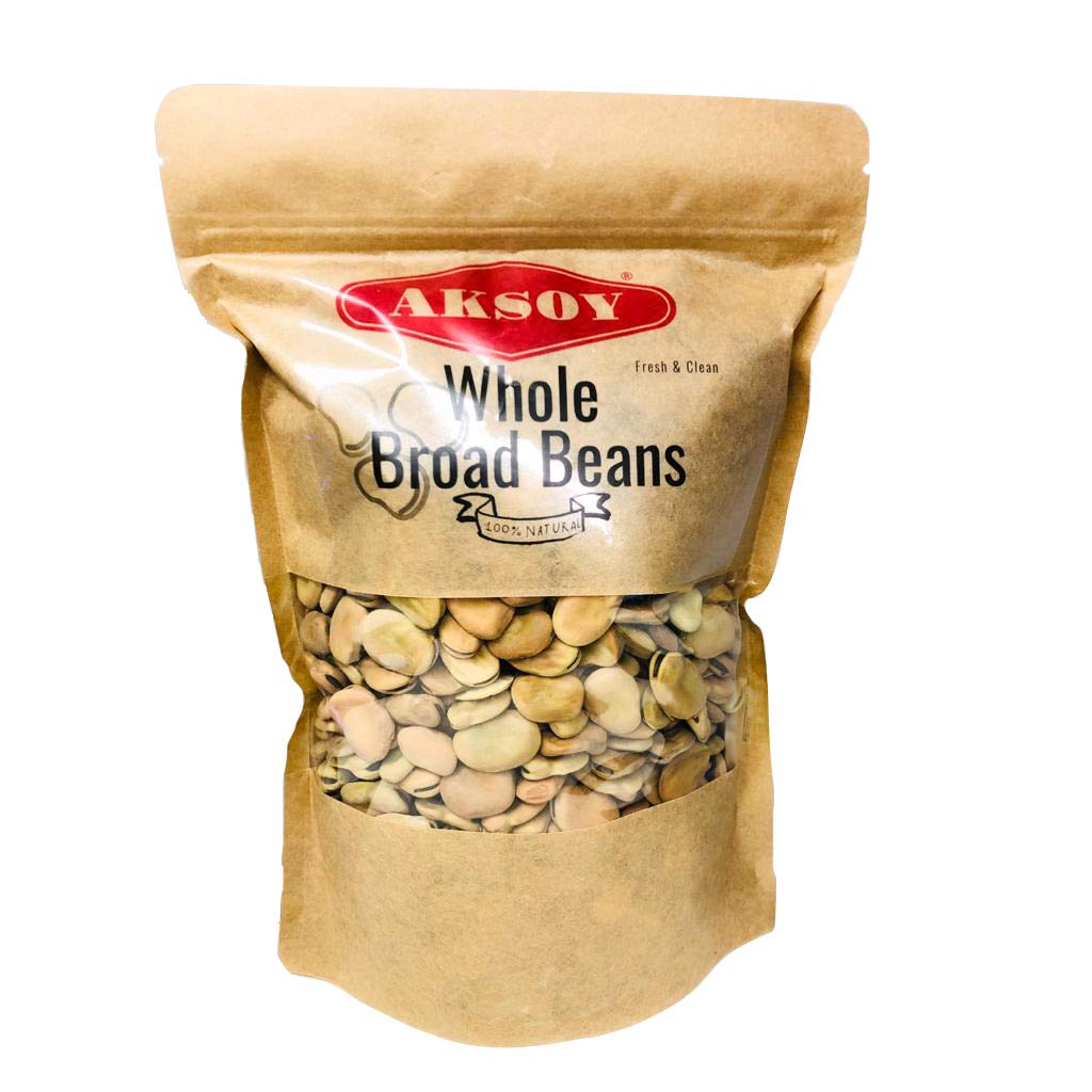 Whole Broad Beans 1.25KG – Versatile Legume for Soups, Stews, Salads, and Dips – Rich in Fiber and Protein – Ideal for Cooking, Vegan & Vegetarian Recipes (Packaging May Vary)