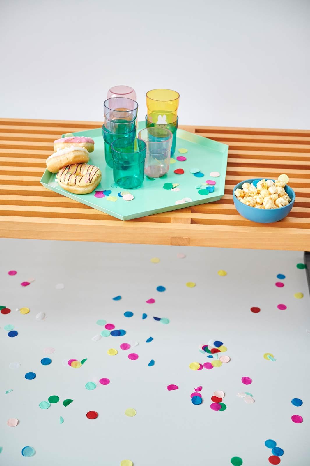 Mepal Mio Lot de 3 verres pour enfants à partir de 9 mois, passent au lave-vaisselle, 250 ml, motifs fleurs et papillons