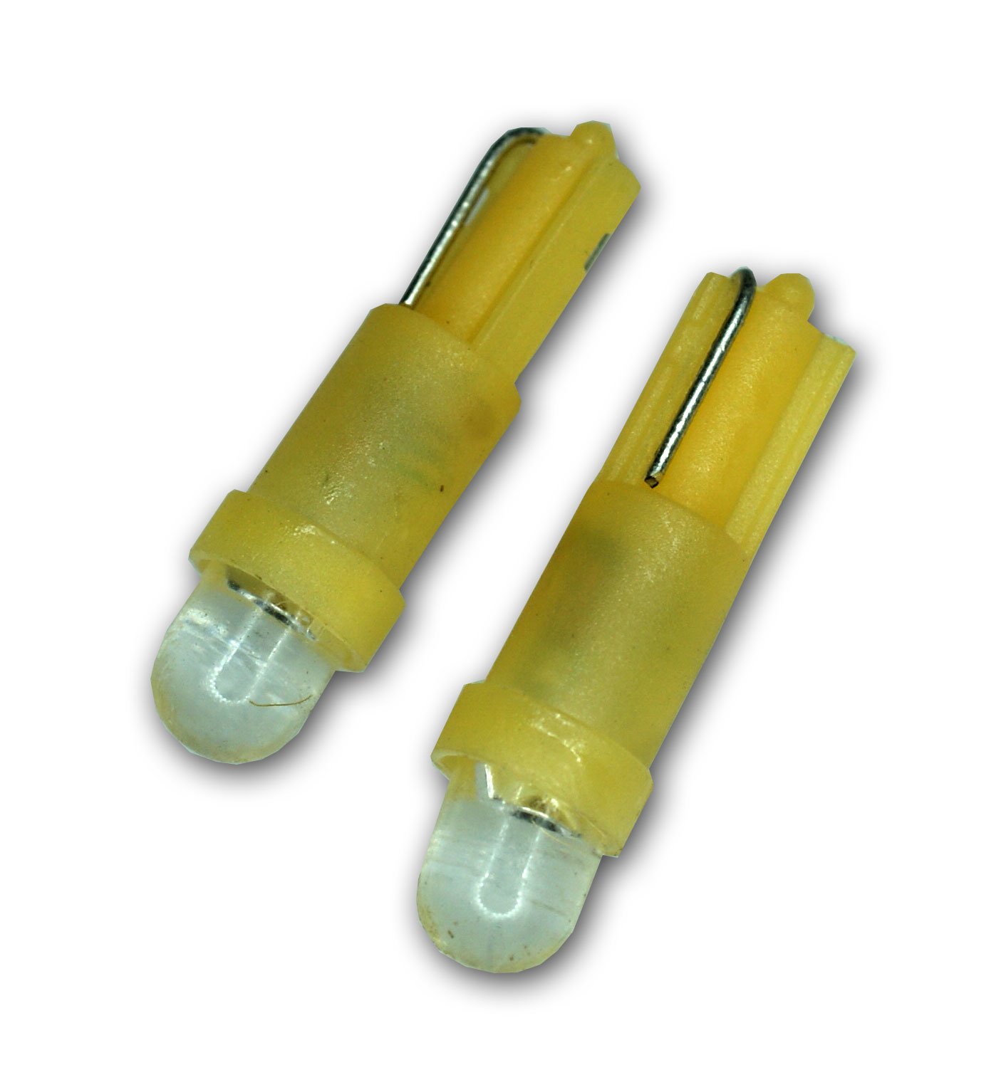 Tuningpros LEDRD-T5-A1 Radio Dial LED Light Bulbs T5, 1 LED Amber 2-pc Set