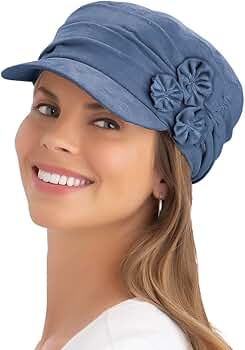 帽子 SIDE STRAP FLOWER KNIT CAP SIDE STRAP FLOWER KNIT CAP 鍵編みのニットキャップ。 耳当ての