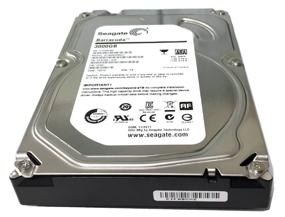 SEAGATE - SEAGATE製HDD　ST3000DM001　3TB SATA600 7200　4000～5000時間以内 Amazon.com: Seagate ST6000NM0014 6TB Enterprise Desktop Hard