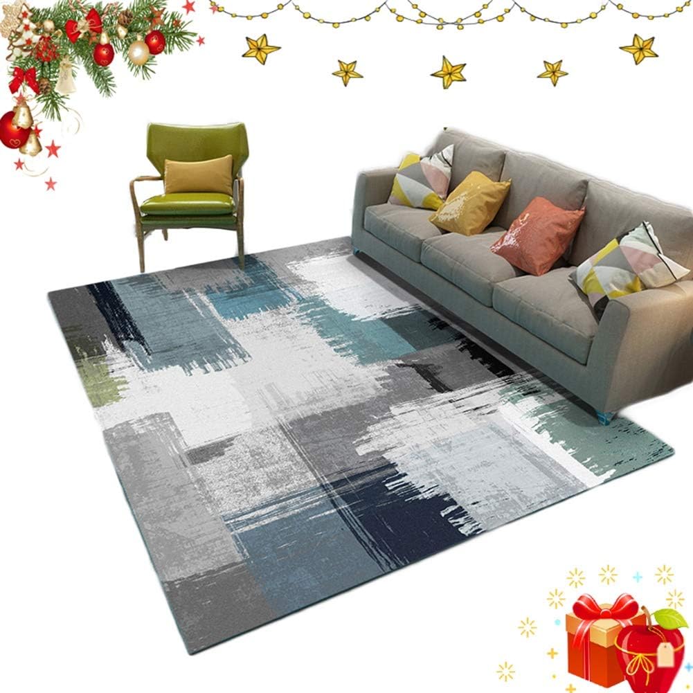LXHONG Living Room Rug，Bedside Rugs Protect The Floor Relieves Foot Fatigue Not Deformed Blended Hotel Kitchen Support Customization (Color : A, Size : 0.6x4m)