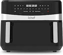 ICHEF Fritadeira Elétrica Airfryer Dualzone (110 Volts)