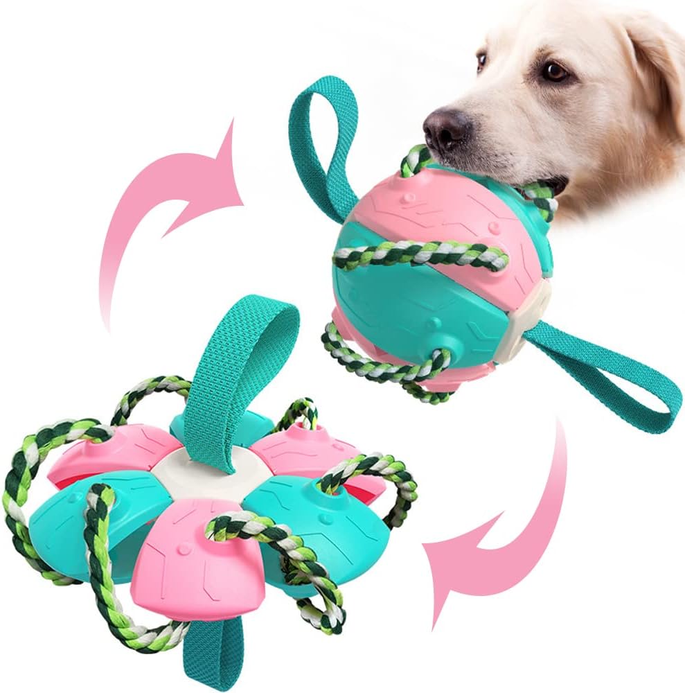 Pet Supplies Addcean UFO Magic Ball with Lights Pet Toy Flying