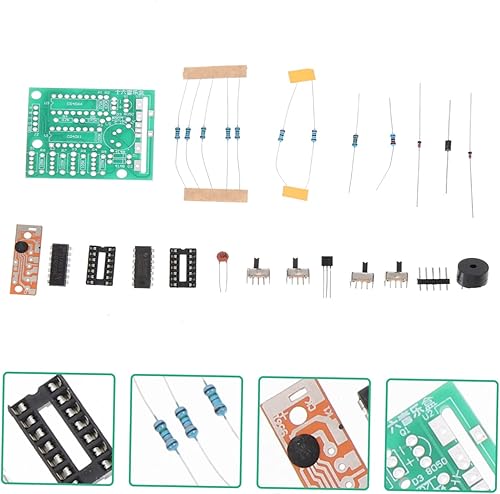 Miniatura 5 de DOITOOL 1 Unidades DIY Caja de música Kit electrónico DIY Soldadura Práctica Junta Componentes Práctica Módulo de Sonido de Soldadura Placa de