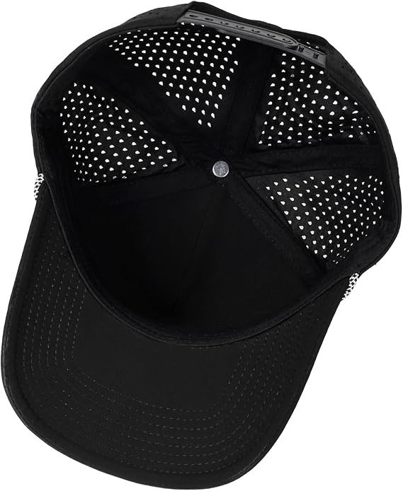 HH HOFNEN Quick Dry Baseball Cap Snapback Golf Trucker Hat for Men Women | 5 Panel Sun and Rain Protection Structured Mesh Ball Cap Breathable Adjustable Running Curved Bill Hat