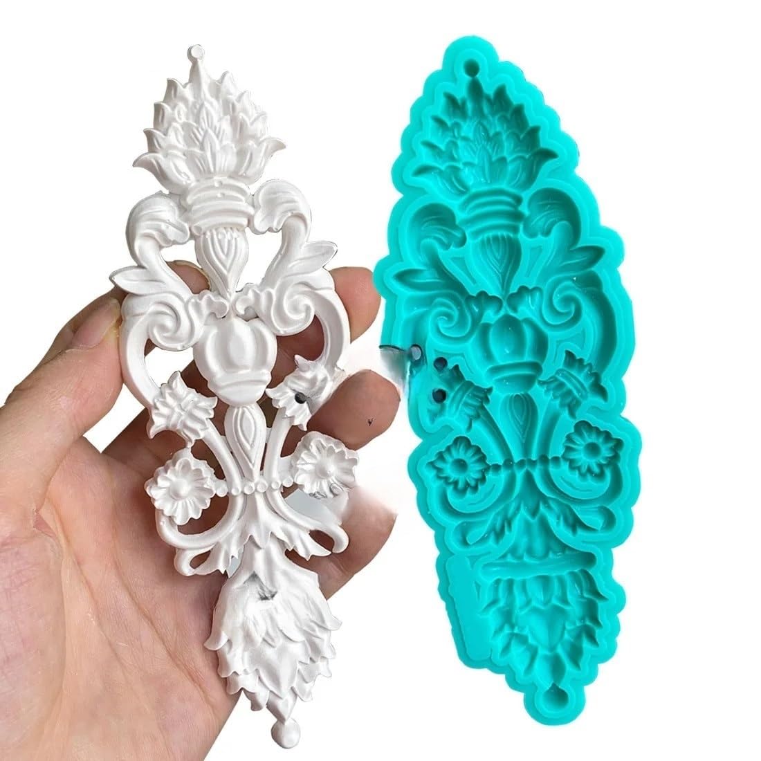 AVS Furniture Art Cake Mold Fondant MOLDS Cake Decorating Tools Chocolate SOAP Mold DIY Polymer Clay MOLDS-image-25