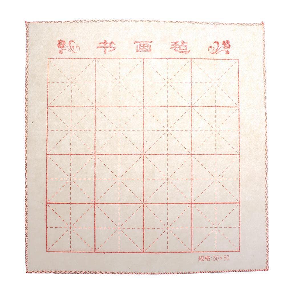 1 Pcs Wool Chinese Traditional Grid Calligraphy Felt Writing Practice