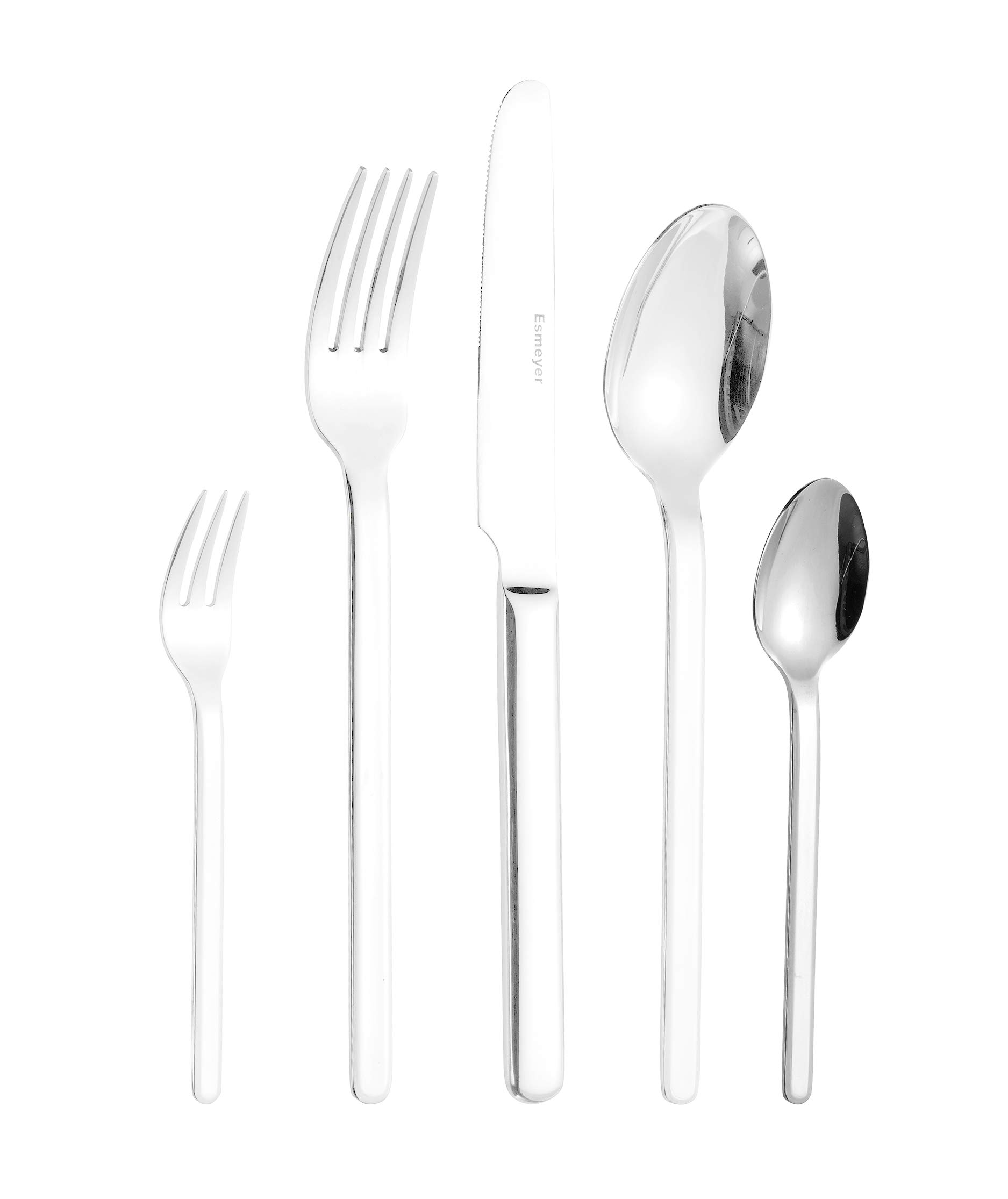 Esmeyer Bettina Set of Twelve Coffee Spoons 18/10 Stainless Steel Polished