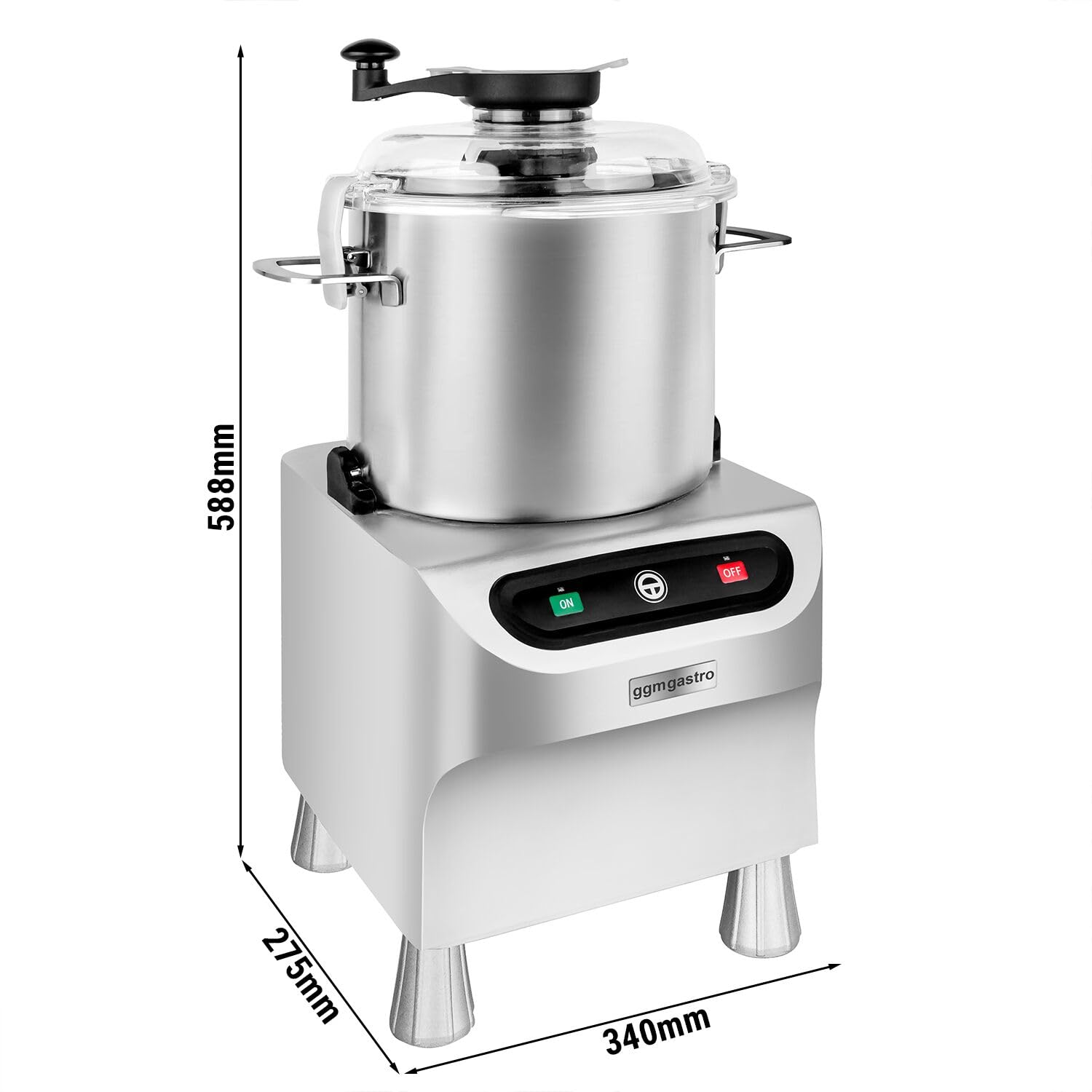 GGM Gastro Vegetarischer Cutter 8L 800W