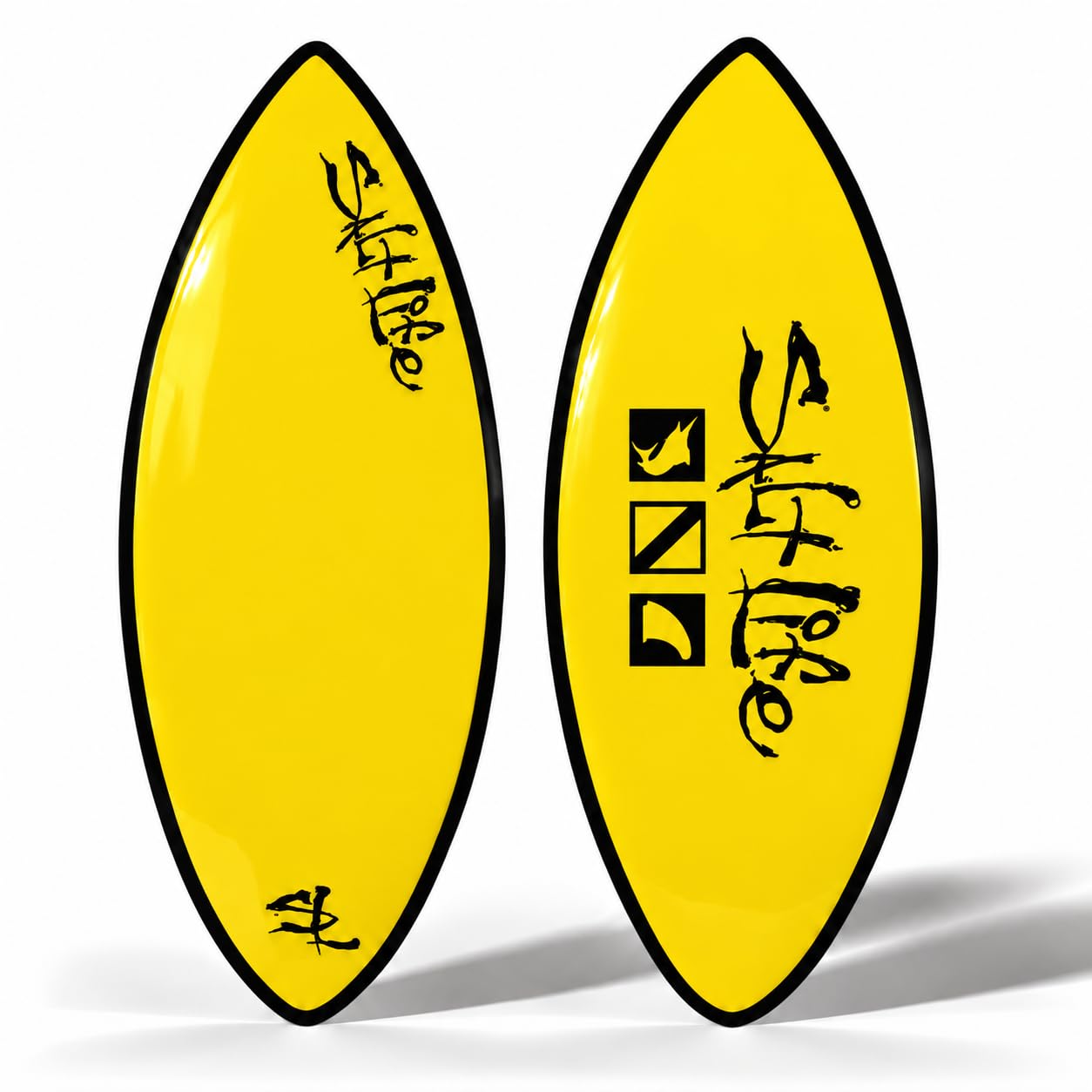 SALT LIFE Fiberglass Compression Skimboard – High-Performance Beach Skim Board for Kids, Teens &amp; Adults – Lightweight Durable Shorebreak – 38, 42, 44, 53 in