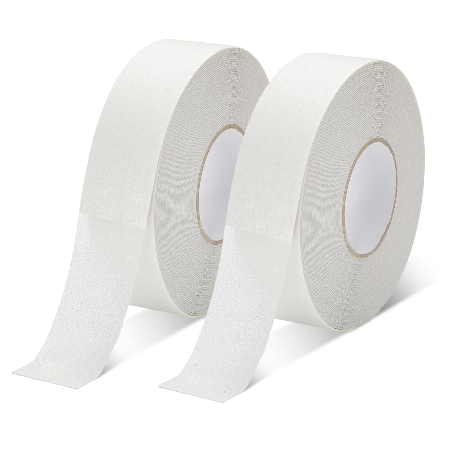 Transparent Anti Slip Tape, 2 Pcs Clear Non Skid Safety Tape, Grip Tape for Stairs, Steps, Floors, Ramps