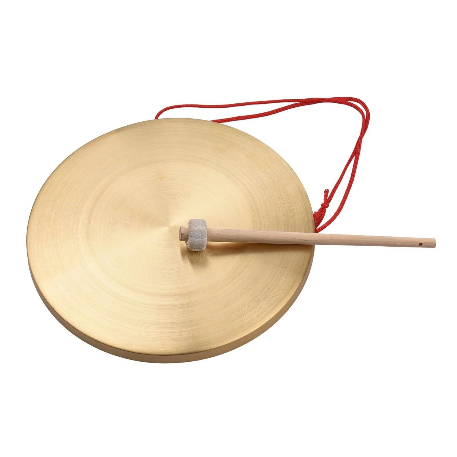 Platillos de Mano 22/30 cm Platillos de gong mano Instrumento percusión cobre y latón con martillo juego redondo