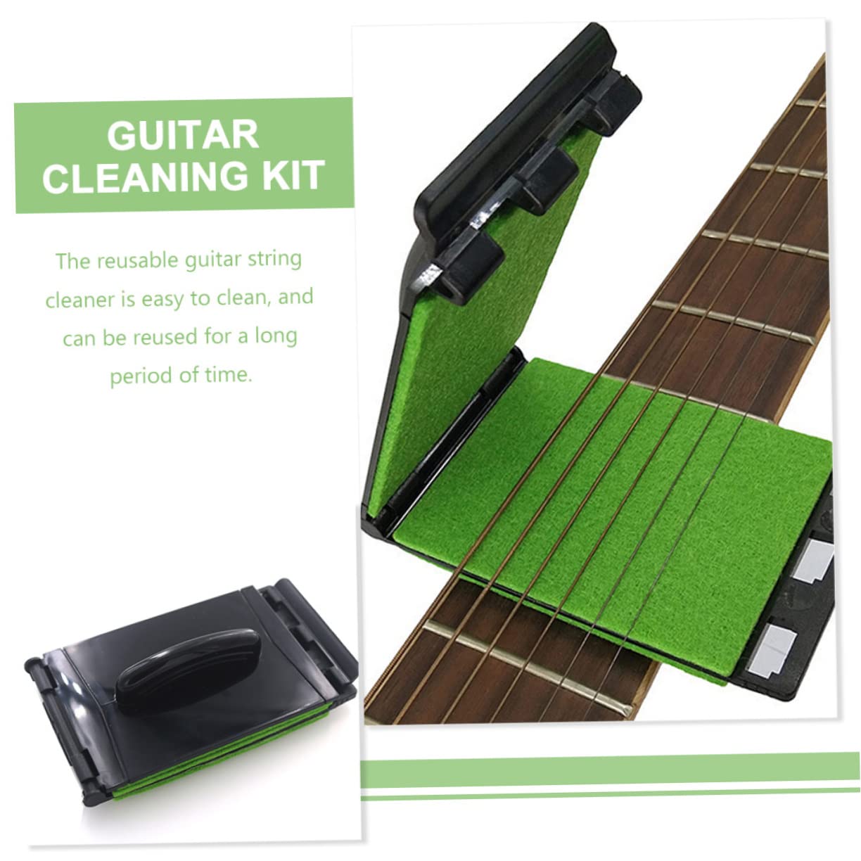 ibasenice 10pièces Nettoyeur De De Guitare Accessoire De Nettoyage Pour Fretboard Et Outil Pratique Pour Musiciens