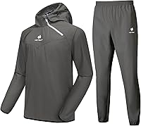 Vista 17 de HOTSUIT Sauna Suit for Men Sweat Sauna Jacket Pant Gym Workout Sweat Suits