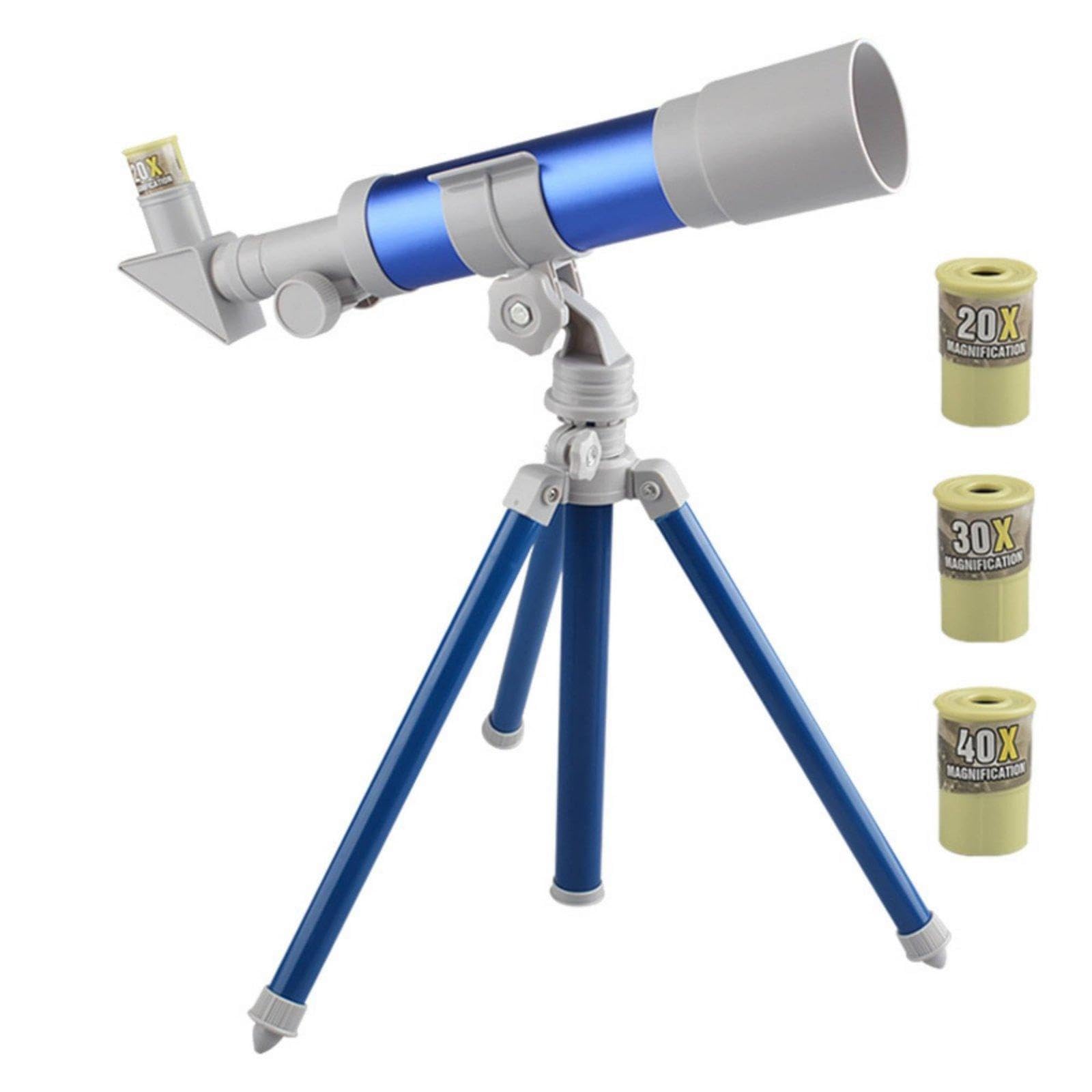 SECRET DESIRE Children'kid's Long ranges Viewer Long ranges Viewing Kids Telescope High Magnification Learning Gear for Stargazing, Nature Observation Blue 2201 Chinese Box-image-14