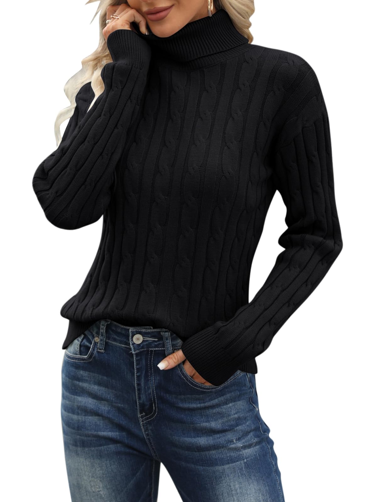 Esobo Mockneck Sweater