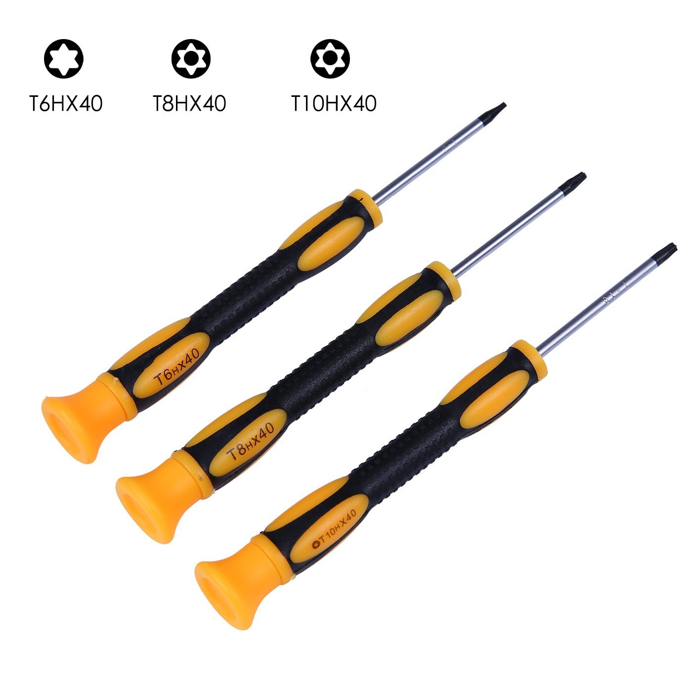 HDE Screwdriver Tool Set Repair Cleaning Kit for PS4 Controller XBox One Controllers PS3 XBox 360 Consoles T6 T8 T10