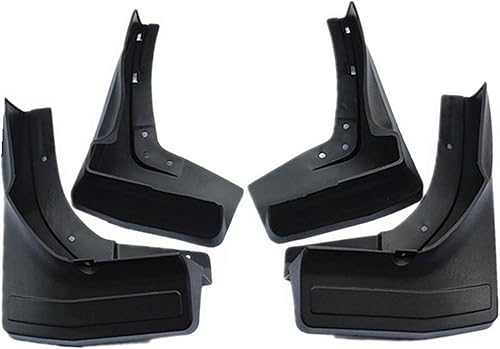 Car Mudguard Compatible for Benz GLS-Class X166 GLS350 400 500 2016 2017-2019 Mudguards Splash Guards Fender Mudflaps (Color  with Pedal Version)