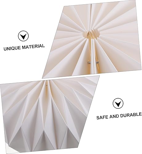 Miniatura 7 de DOITOOL Cubierta de lámpara decorativa magnética, accesorio de cubierta de luz para decoración del hogar, estilo único de linterna de origami,