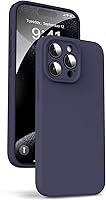 Vista 52 de Funda Supdeal de silicona líquida para iPhone 14 Pro Max - [Protección completa de la cámara] [Forro de microfibra suave antiarañazos] Funda