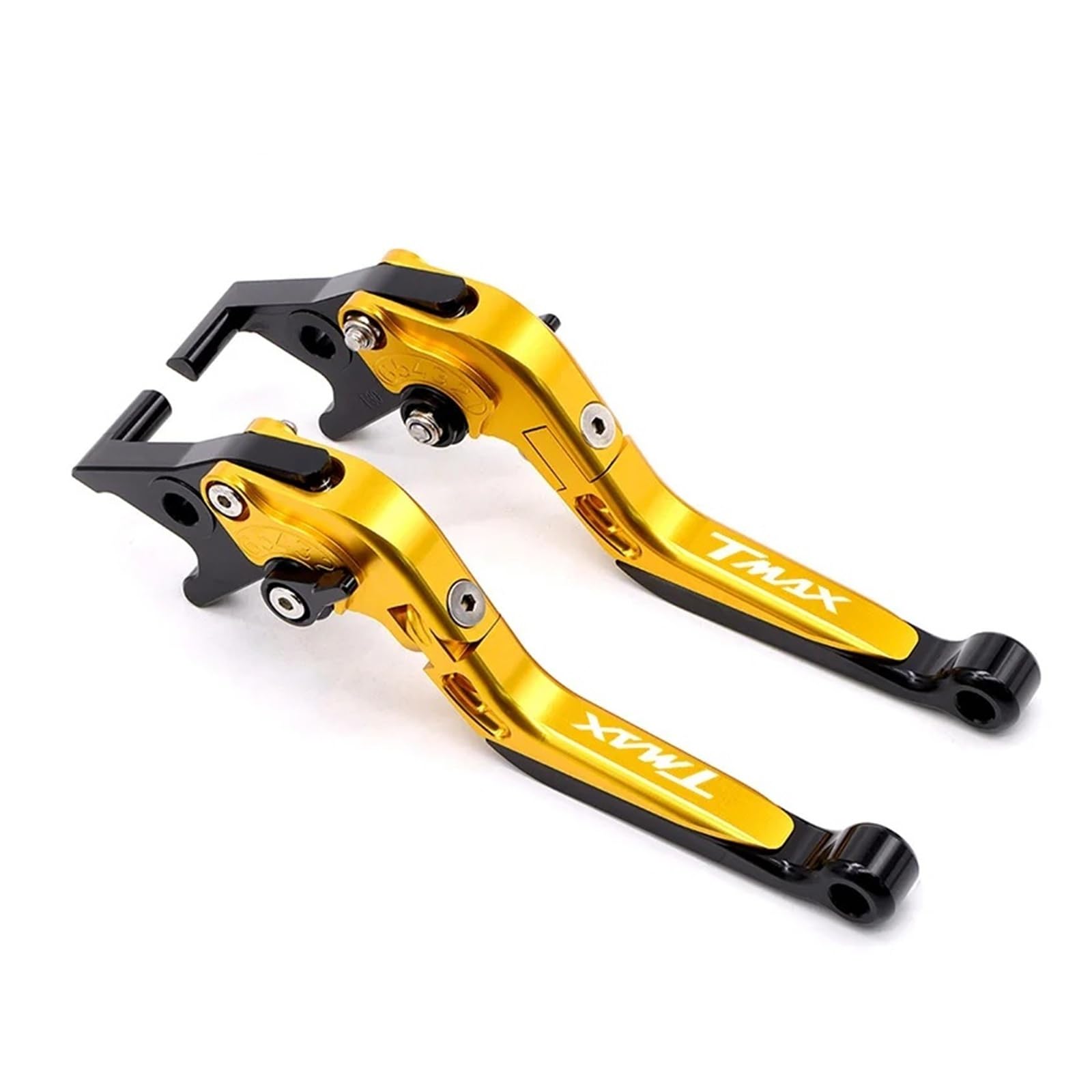 Alinng Tmax-Gd.gd.bk.bk Clutch Brake Lever Handle Motorcycle Adjustable Clutch Brake Handle Drum Lever Accessories For Ya&Maha Tmax Tmax500 Tmax530 Tmax560 Sx Tech Max
