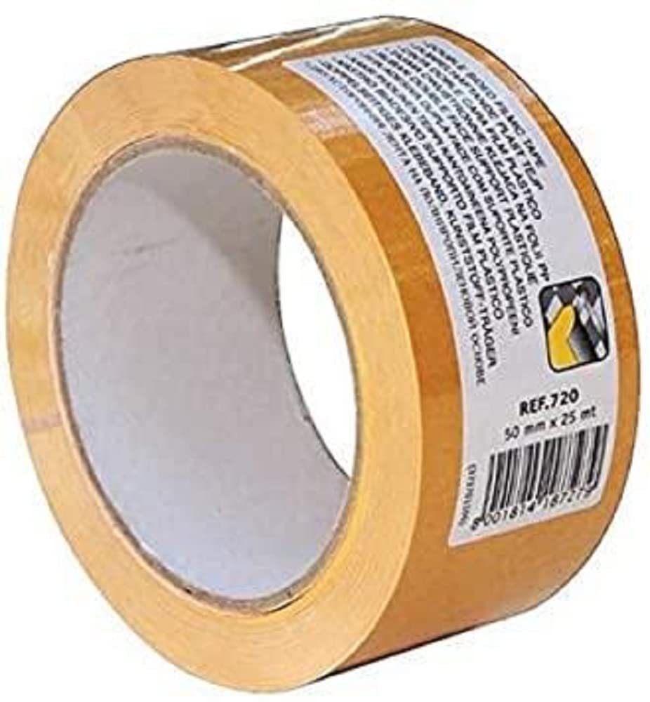 Antalis 4025648730764 Doppelseitiges Klebeband, Polypropylen, 80 μm, 50 mm x 25,00 m, Hotmelt, 30 Stück, weiß