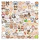 100 St.Süßer Bär Aufkleber Cute Sticker Kawaii Bear Graffiti Decals Wasserdicht für Auto Skateboard Reisekoffer Motor-/Fahrrad Boot Computer/Laptop/Tablet Kinderzimmer