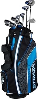 Callaway Strata Men's 12-Piece Complete Golf Set - Driver, 3W, 5H, Irons 6-PW, Putter & Stand Bag