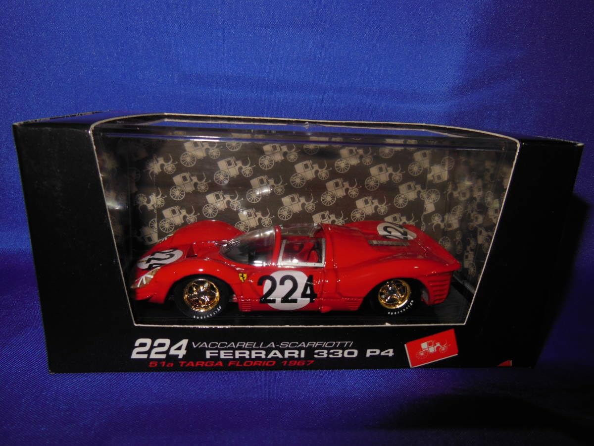 Amazon | 1/43 BRUMM フェラーリ FERRARI 330 P4 1967年 ハイ