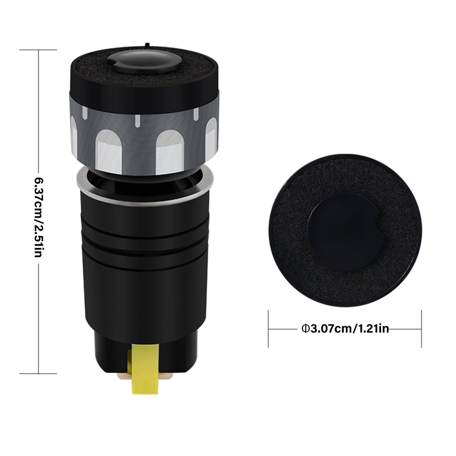LUOFENG Capsule per microfono dinamiche, nucleo di ricambio per microfoni a mano, per uso in studio e live