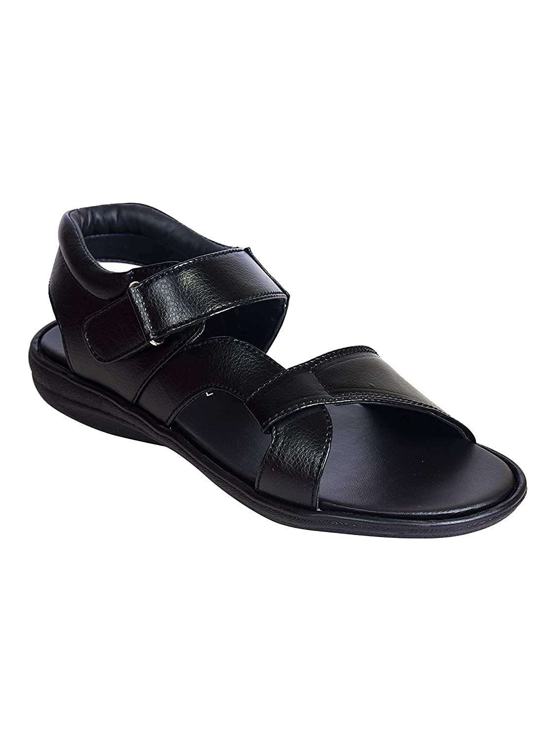 AJANTA Men Formal Black Synthetic Sandal (B098DP51K4) Amazon Price History, Amazon Price Tracker
