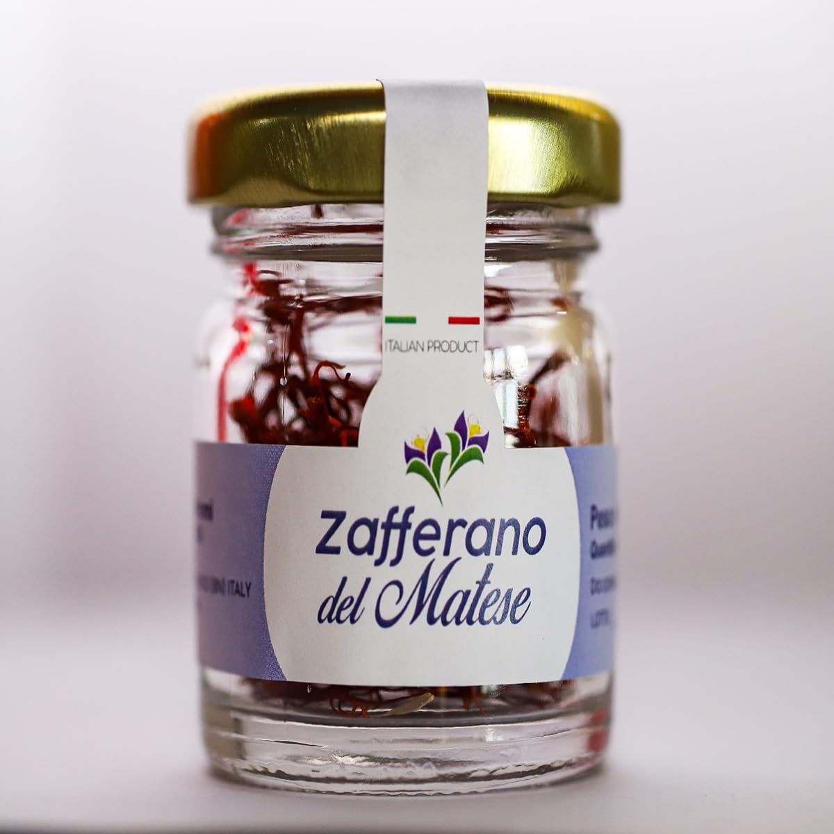zafferano in pistilli,0,50g di categoria 1,altissima qualita',prodotto in italia,puro e naturale al 100%