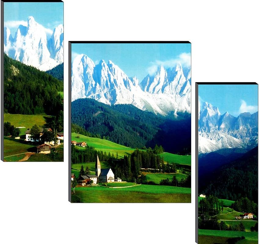 paintings 6MM Greeny Mountain Nature Panel Painting(SANFJM1220) SANFJM1220