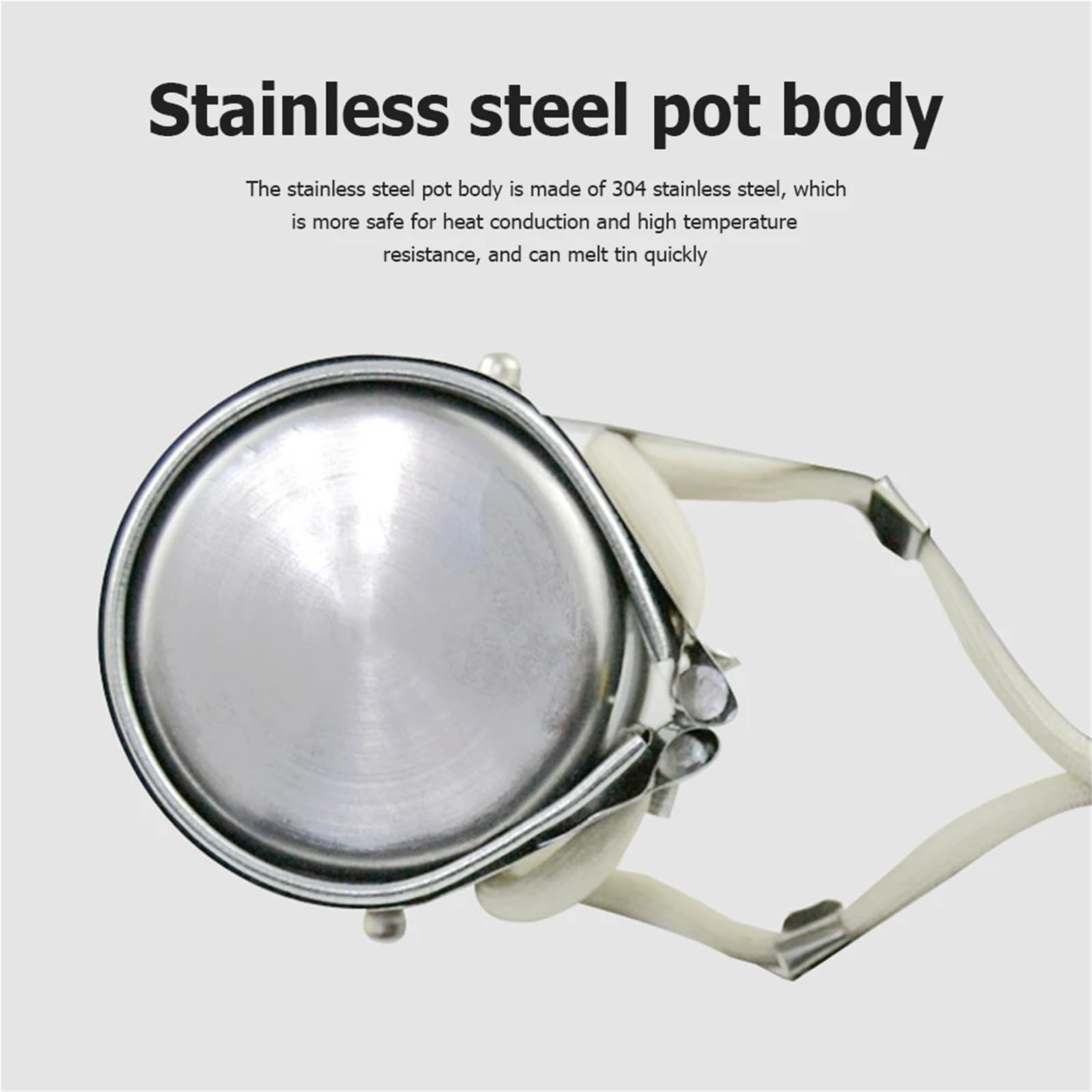 Pot à souder Portable 300W/500W, four de fusion d'étain, contrôle température réglable, outil bain dessouder(300W)
