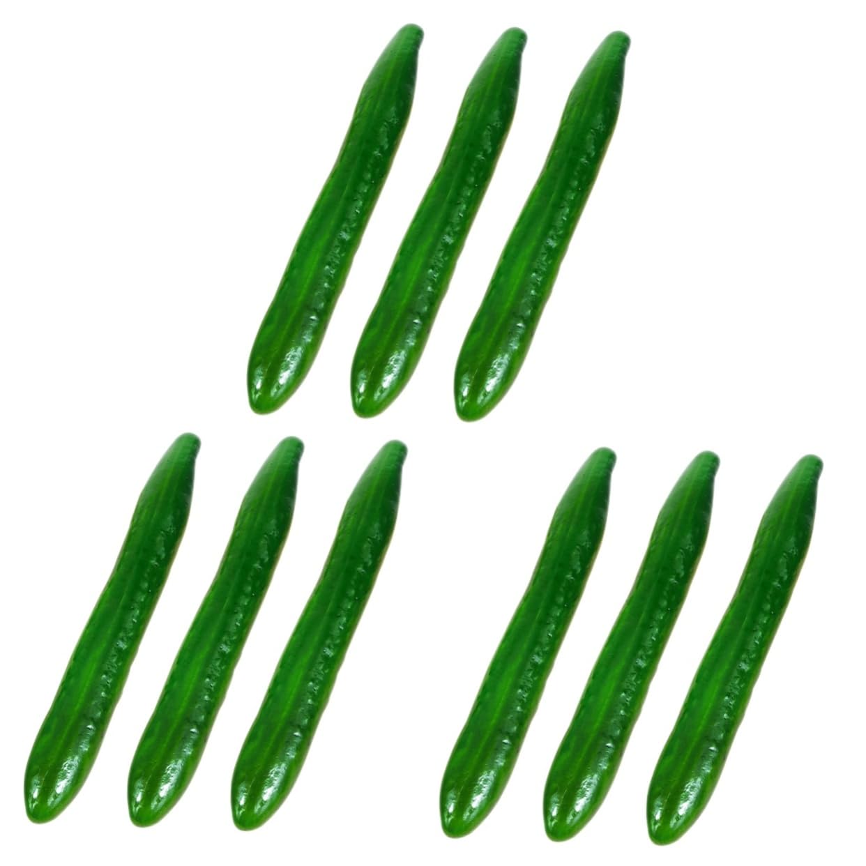 Vegetales falsos PRETYZOOM evite el deterioro de verduras en su escaparate 9 piezas