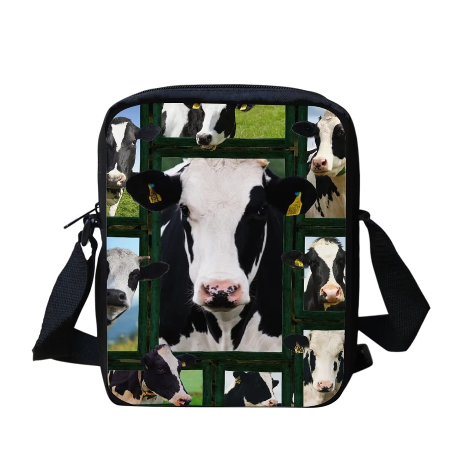 BiyejitSmall Shoulder Crossbody Bag for Men Women Boys Girls Mini Messenger Bag Travel Purse Cell Phone Holder Bag