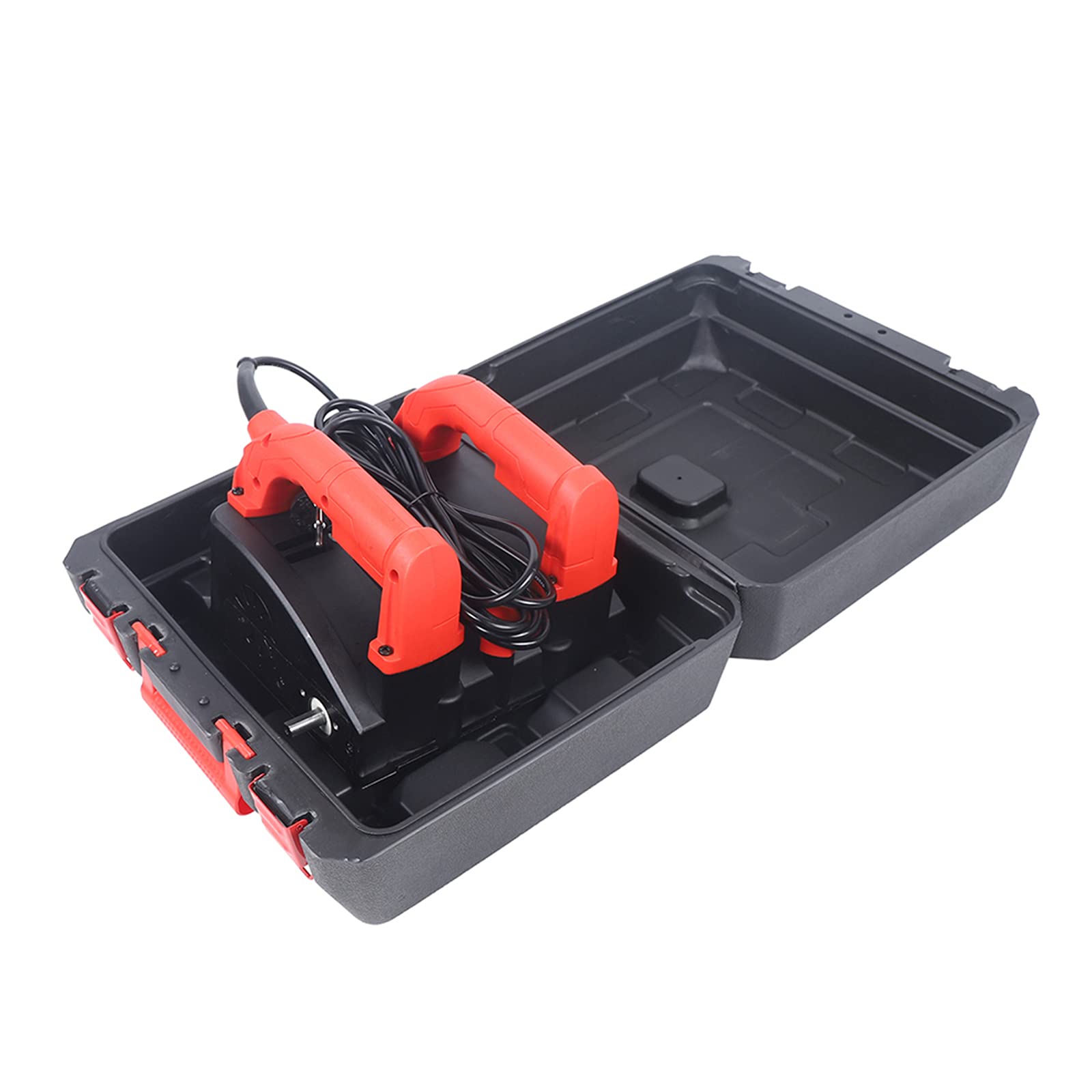 Elektryczna strug ścienny, strug ręczny, 1680 W, przenośna strugarka walcowa wyposażona w 26 ostrzy, elektryczna strug ścienny, łopatka do betonu do renowacji ścian