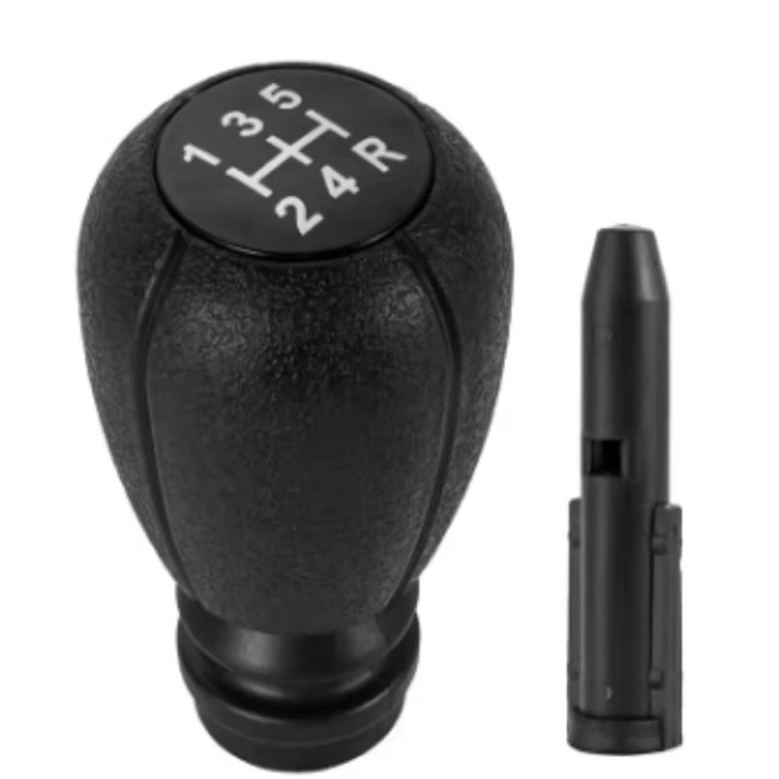 EFDDTBHE Compatible with Peugeot 207 5-Speed Gear Shift Knob Lever Replacement Manual Transmission Shifter Handle(Single Ball and Tool)