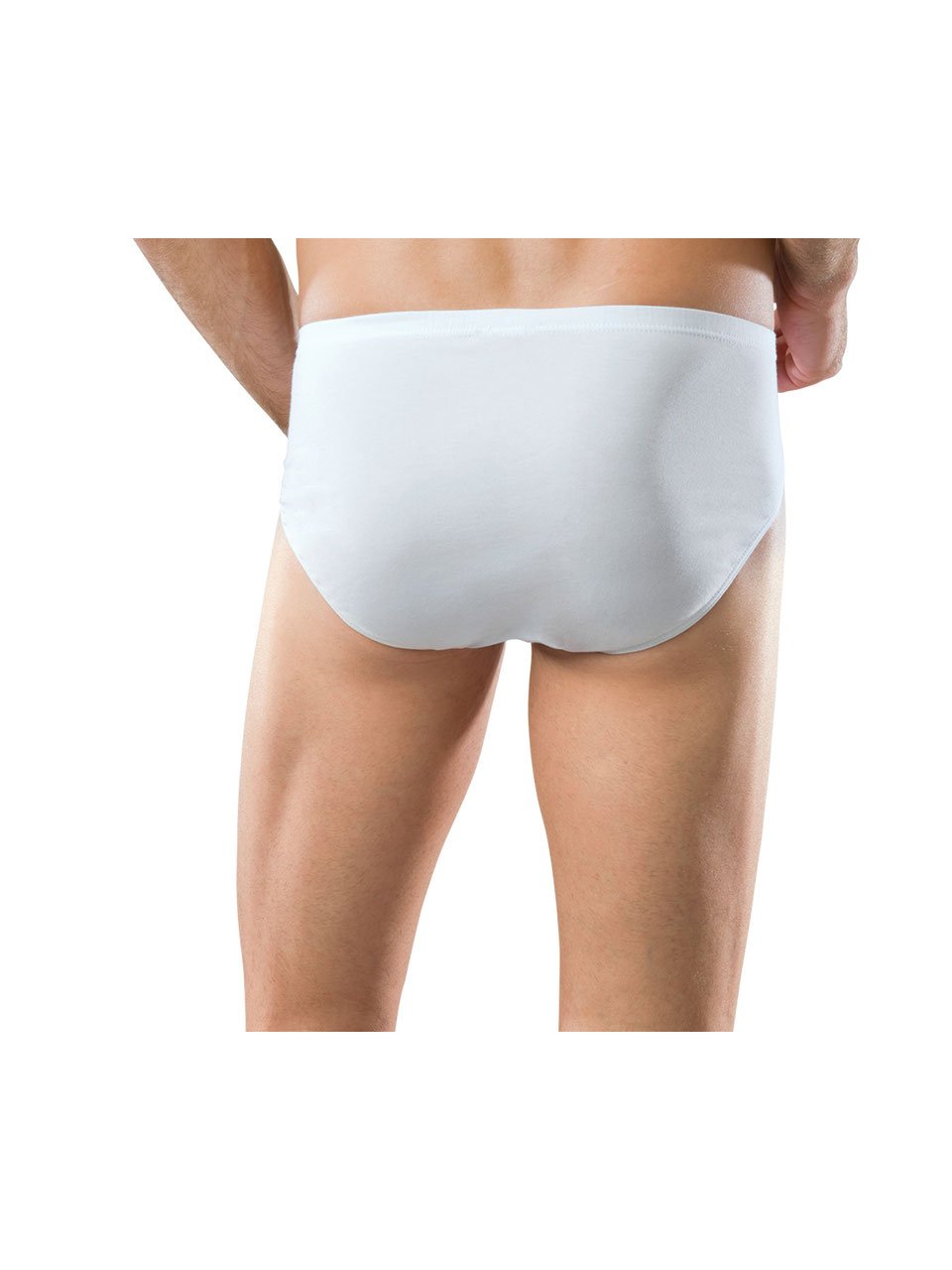 Schiesser Essentials Super Mini Slipy, 12 sztuk, biały, XXL