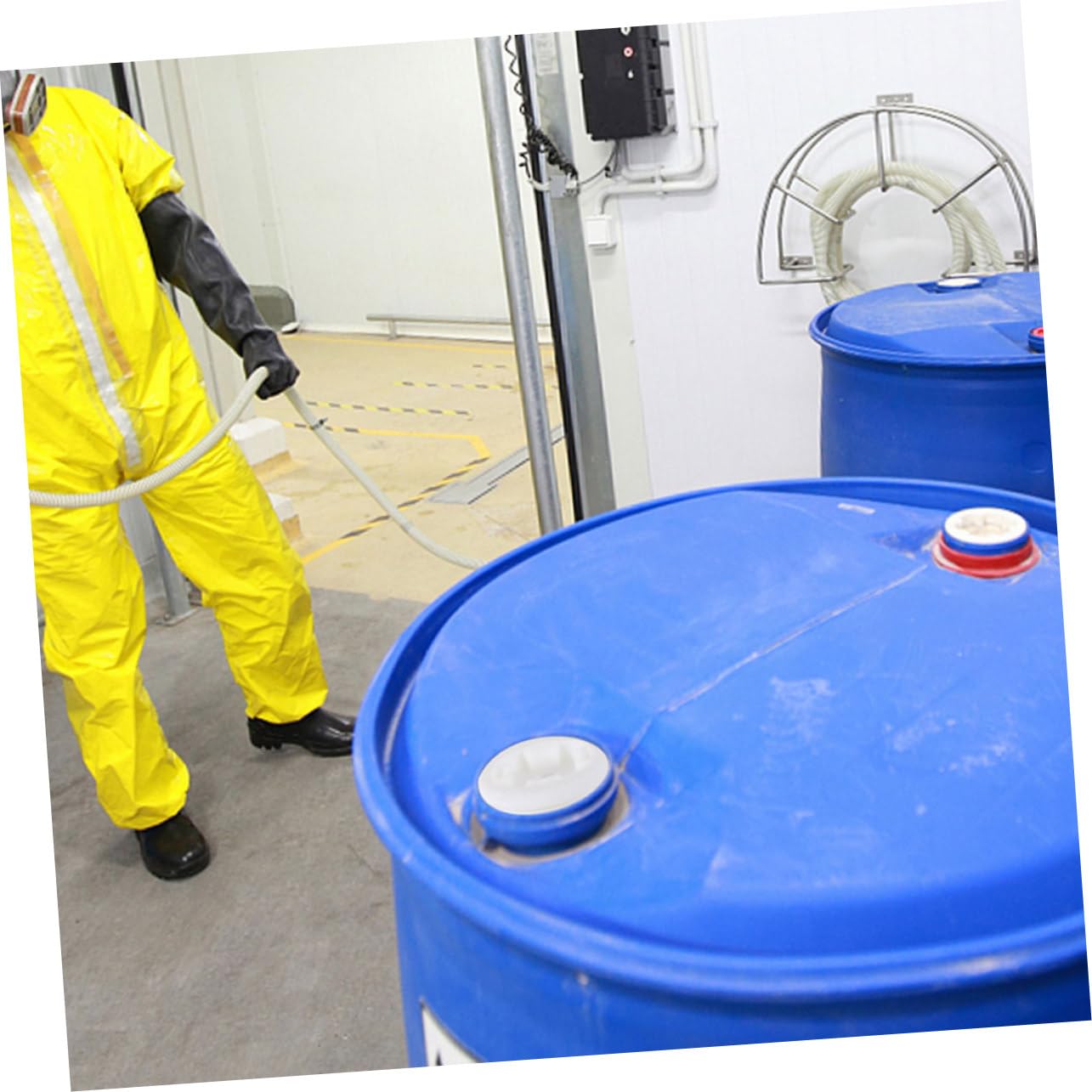 CHILDWEET 12pcs Threaded Barrel Lid Oil Barrel Caps Oil Barrel Plug Poly Buttress Drum Bung Oil Drum Caps Bung Caps Barrel Bung Cap Oil Drum Seal Caps Oil Drum Seal Cover White Plastic