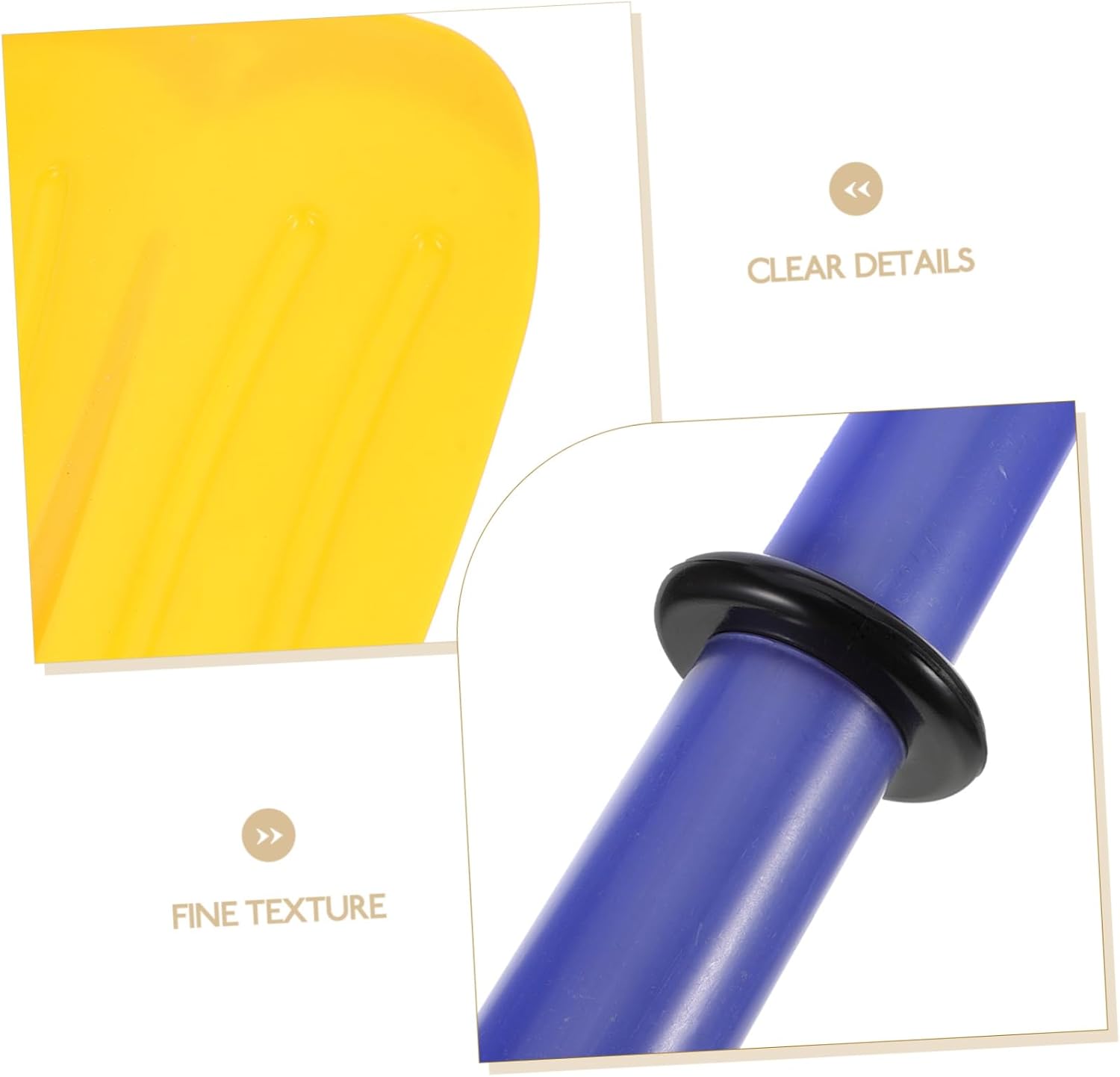 2pcs Ergonomic Design Kayak Paddle Inflatable Boat Paddle for Kayaking Canoeing Boat Sports