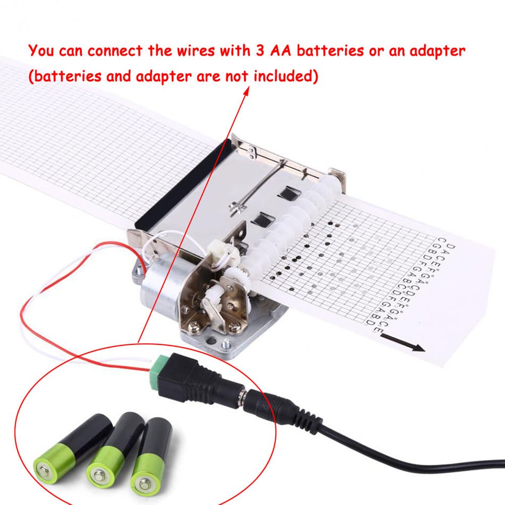 Amazon.co.jp: 30ノート DIY 電動 音楽ムーブメント 電気制御