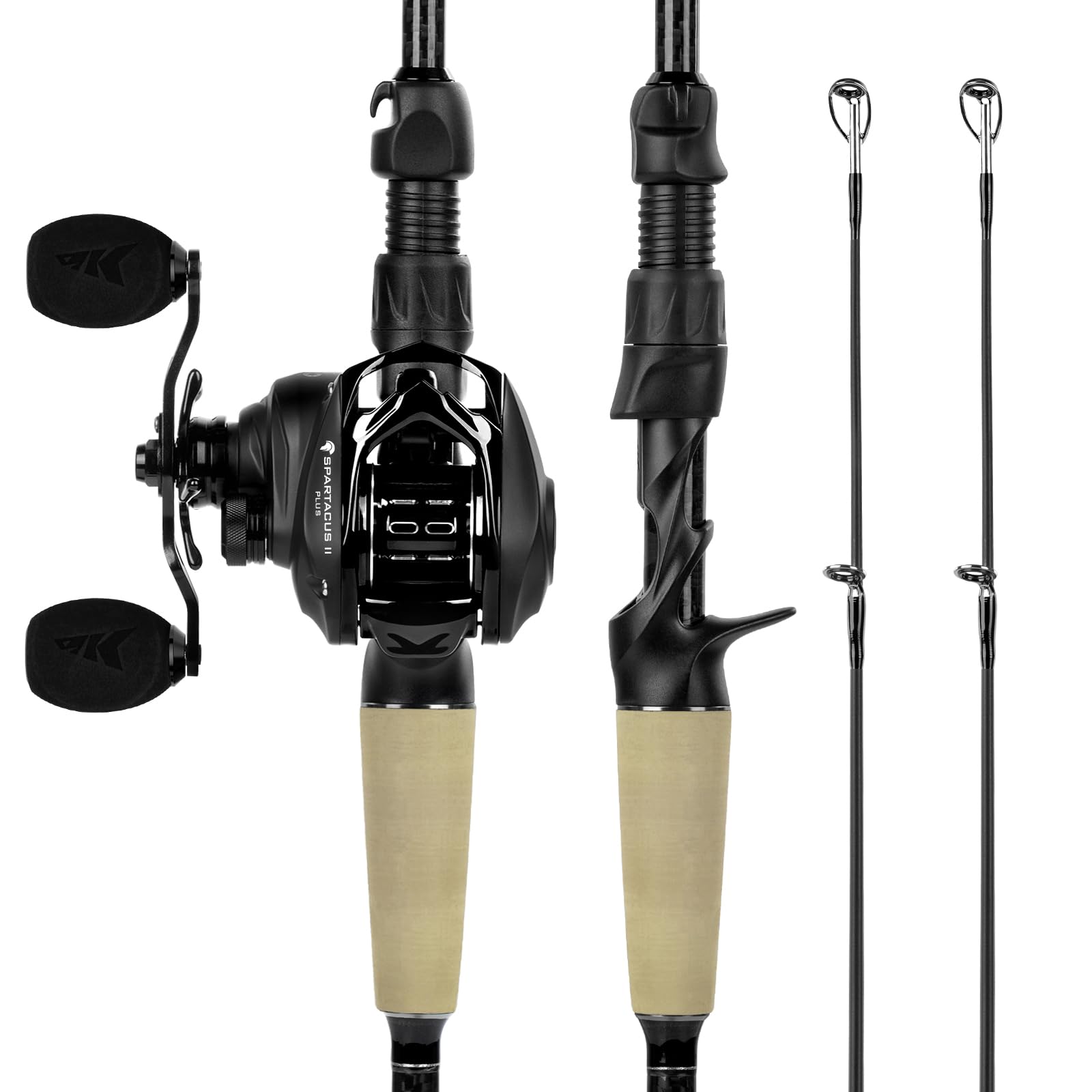 Amazon.com : KastKing Spartacus II Plus Baitcasting Combo, Left